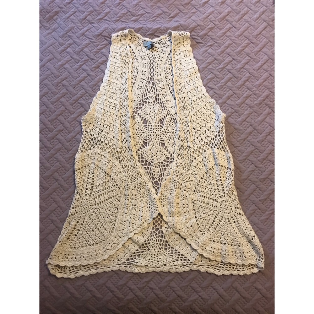 Boho Crochet Vest
